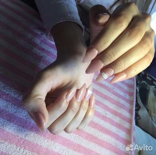 Маникюр гель лак