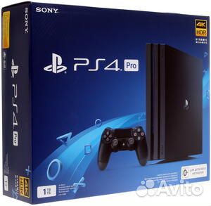 Игровая приставка ps4 pro 1Tb