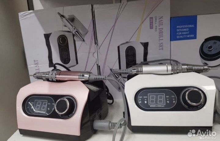 Новый аппарат для маникюра и педикюра 45000 об