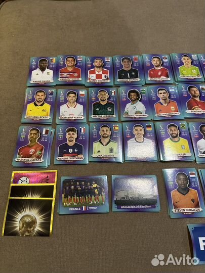 Наклейки Panini FIFA world cup Qatar 2022