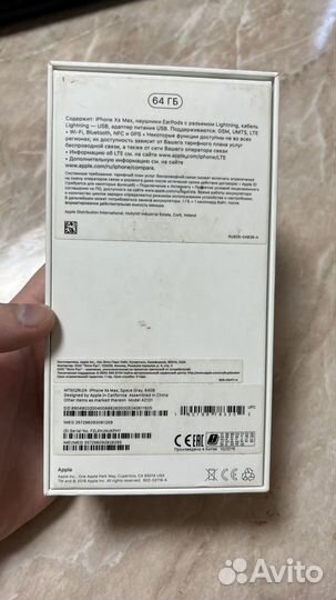 iPhone Xs Max, 64 ГБ