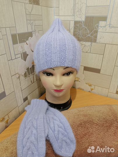 Шапка и варежки