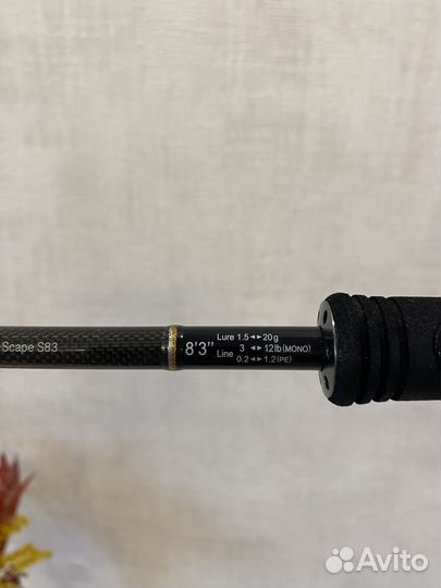 Спиннинг xesta black star s83 distance scape