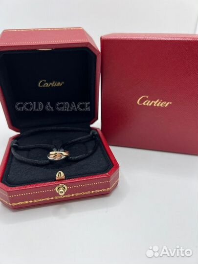 Cartier Trinity браслет нить