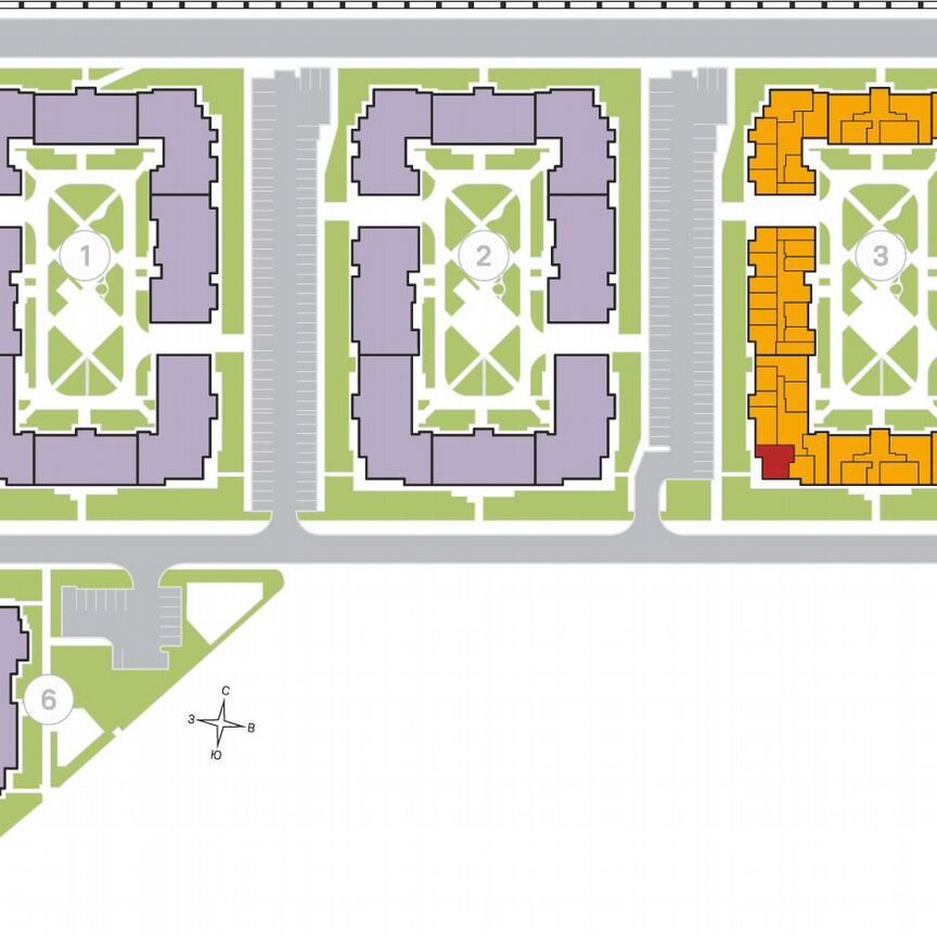 2-к. квартира, 65,7 м², 1/4 эт.