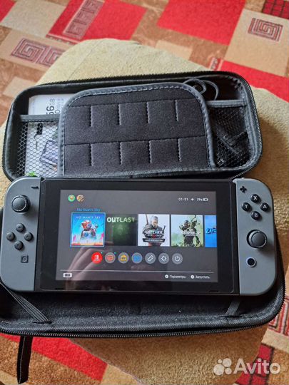 Nintendo switch rev1, прошит hwfly