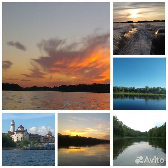 Аренда катера. Рыбалка. Прогулки по Волге. Пляжный