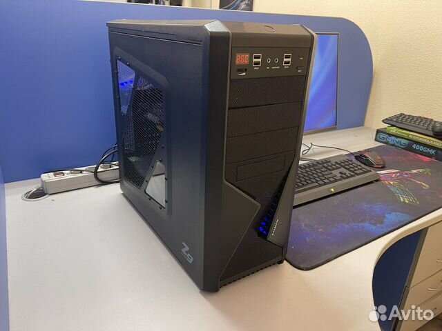 Игровой компьютер i3 8350 16G ddr4 gtx1060 ssd hdd