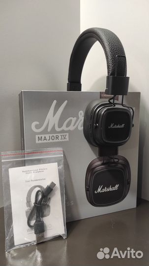 Беспроводные наушники marshall major 4 (реплика)