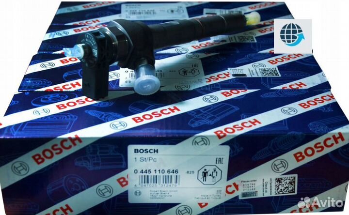 Форсунки новые 0445110646 03L130277Q Audi VW 2.0