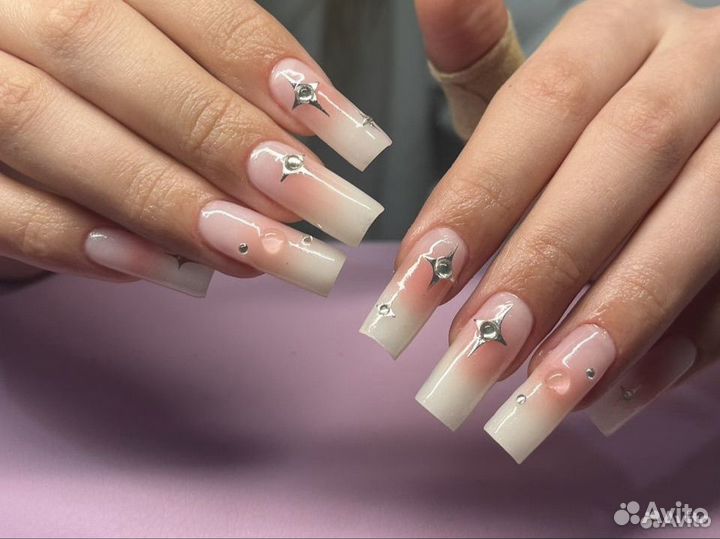 Наращивание ногтей/маникюр/crazy nails