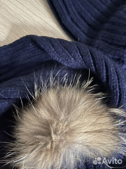 Коплект шапка + шарф новый