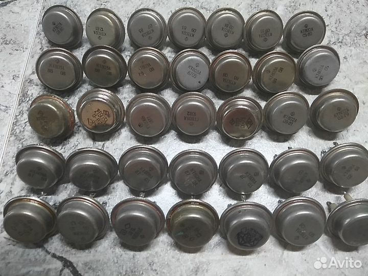 Транзисторы биполярные СССР новые и б/у