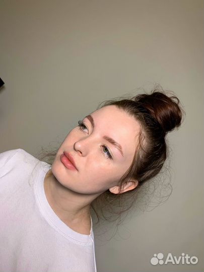 Коррекция и окрашивание бровей лами ресниц