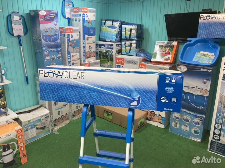 Набор для чистки бассейна со скиммером