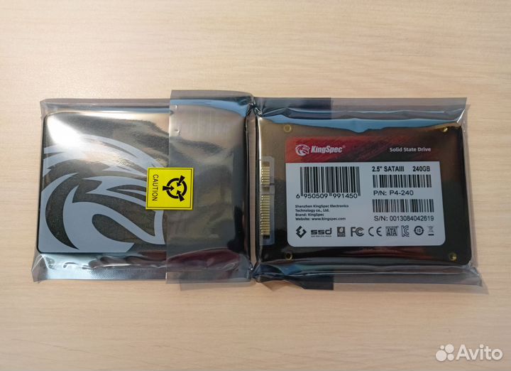 Новый SSD 240Gb KingSpec