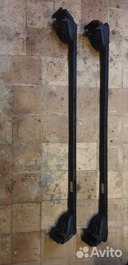 Багажник на рейлинги Мицубиси Паджеро 4