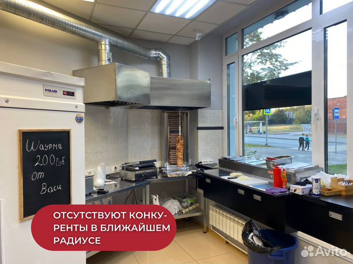 Прибыльное кафе /шаурма в 4 мин от метро Зябликово