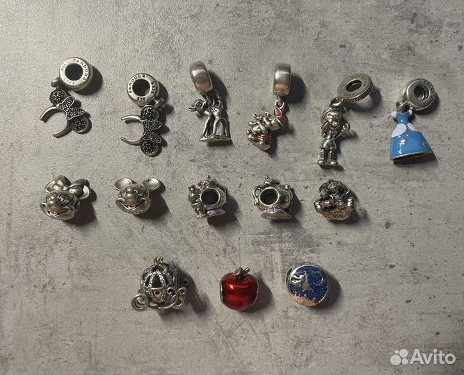 Шармы Pandora disney