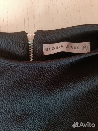 Черная блузка Gloria Jeans