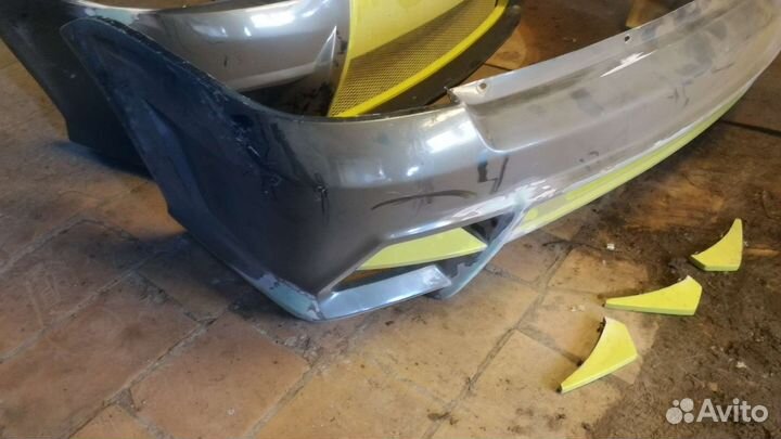 Бампер тюнинг на priora