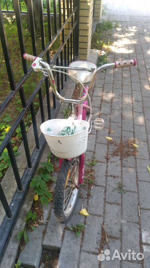 Велосипед на 4-7 лет