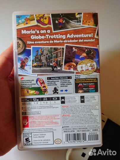 Super Mario odyssey nintendo switch