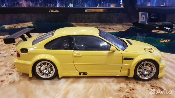 BMW M3 E46 GTR 1:18