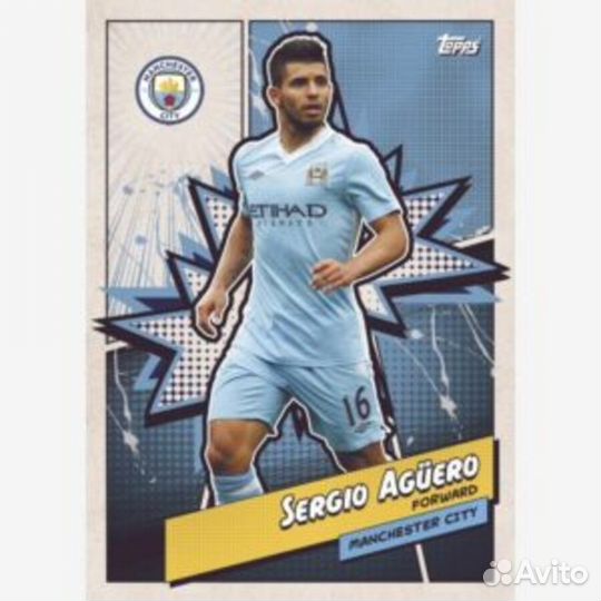 Карточки Topps Match Attax 23/24 Man City set