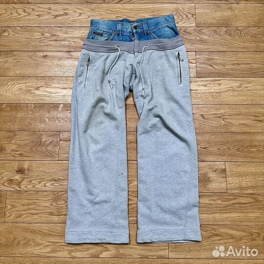 Dolce Gabbana Double Waist штаны vintage