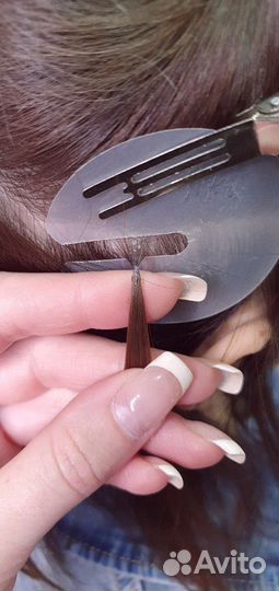 Микрокапсульное нанокапсульное наращивание волос