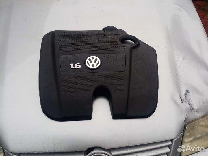 Накладка двс, дэкор, volkswagen golf 4, 1.6 bfq