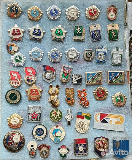 Значки СССР. Хоккей. Бэнди. Универсиада. Спорт