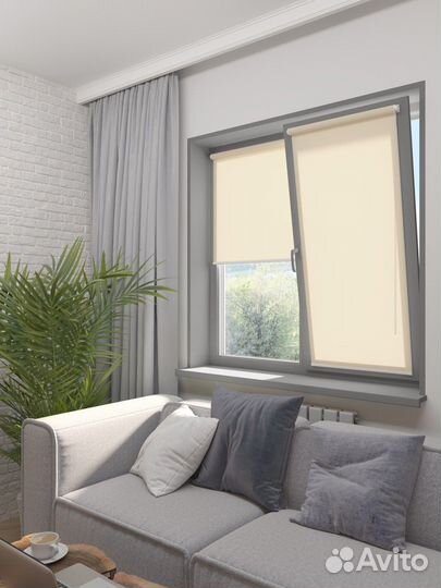 Рулонные шторы Блэкаут Мятные RAL3402