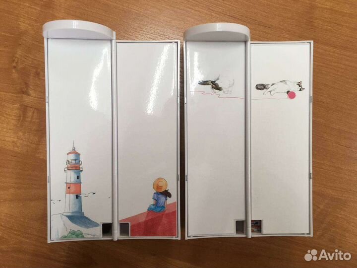 Стильный многофункц. школьн. Пинал для принцесс