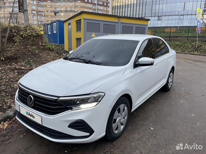 Volkswagen Polo 1.6 AT, 2021, 37 400 км