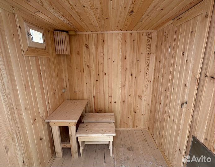 Баня под ключ 2,2х5м