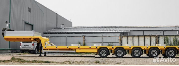 Полуприцеп трал (тяжеловоз) САВ 93182, 2023