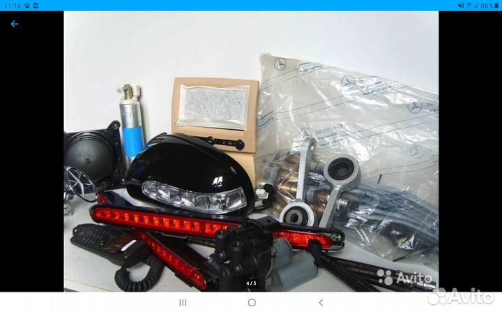 Монитор / телевизор салонный мерседес