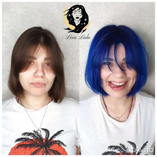 Наращивание волос /окрашивание / стрижка