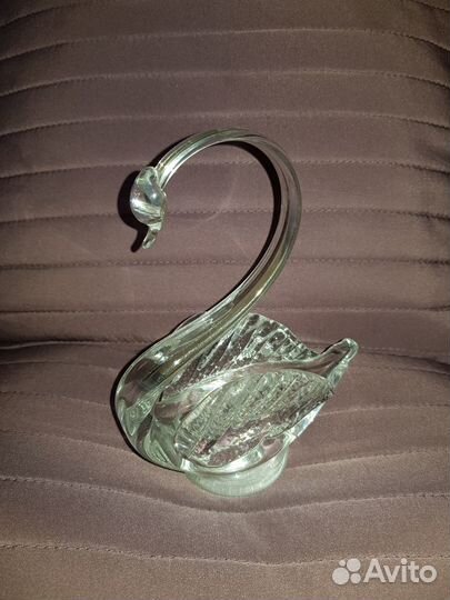 Лебедь хрусталь СССР