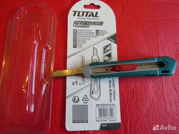 Канцелярский нож Total