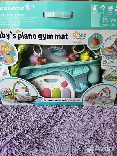 Развивающий коврик с пианино