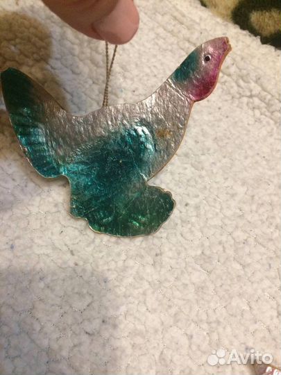 Елочные игрушки винтаж