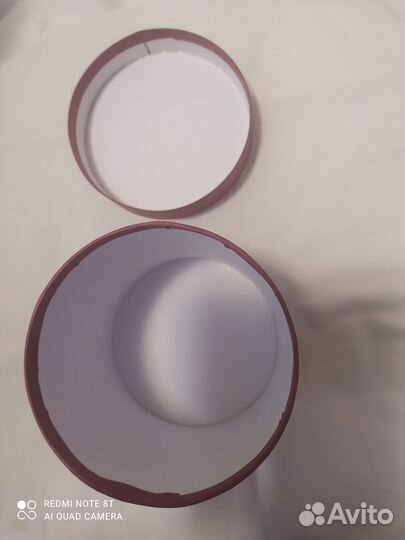 Коробка подарочная бордовая