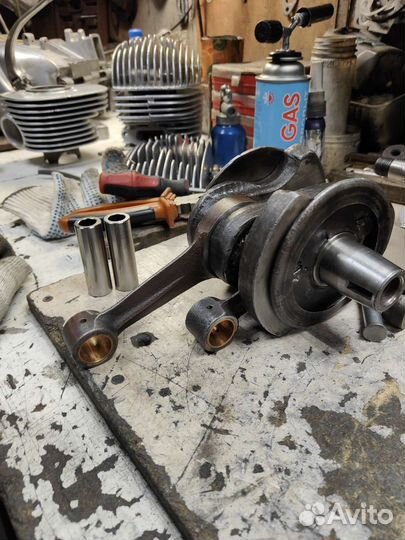 Коленвал для Урал 650 гибрид с к750