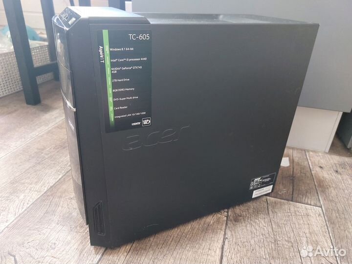 Компьютер Acer Aspire TC-605 (без жесткого диска)