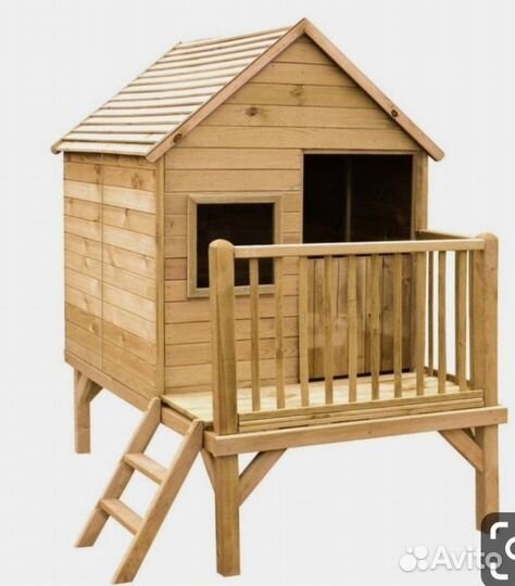 Детский игровой домик уличный
