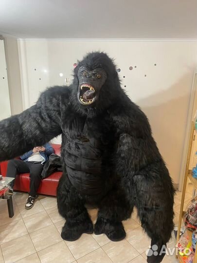 Ростовая кукла кинг конг,надувной костюм