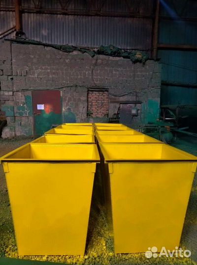 Мусорный контейнер 0.75 м3. Арт 17179